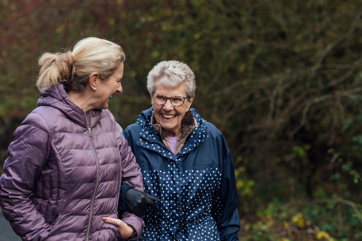 Live in care gives families reassurance their loved one with regular needs is being well looked after. 